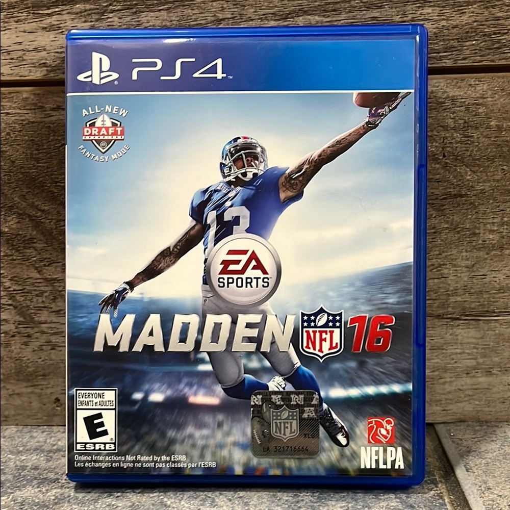 5 for $40 - NFL Madden 16 for PS4